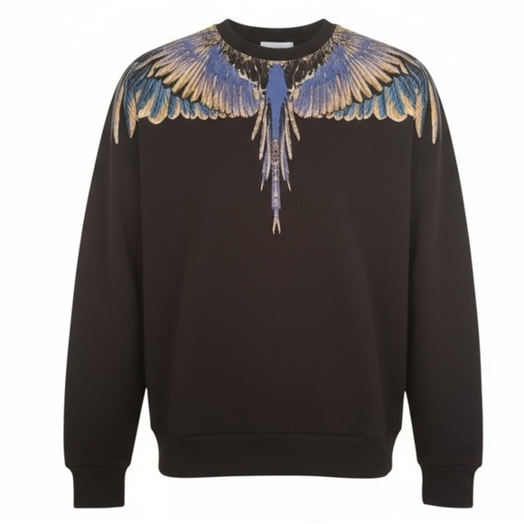 NWT Marcelo Burlon Men’s Wings Sweatshirt - Picture 1 of 5